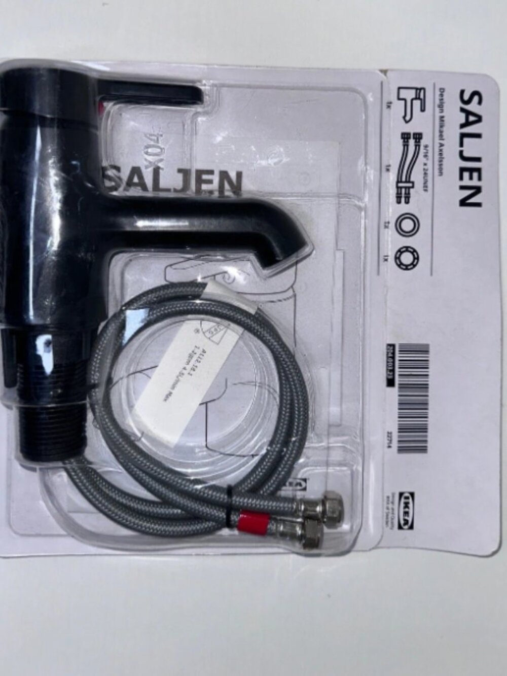 SALJEN 204.003.23 Bath faucet, black
